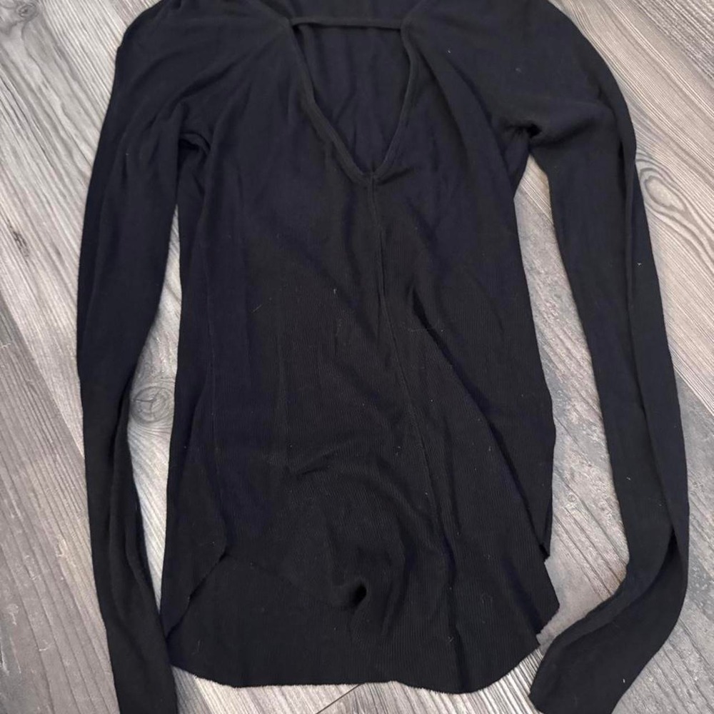 Free people intimates XS black long sleeve